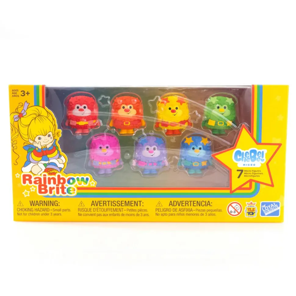 Rainbow Brite - Colour Sprite CheeBee! Micro 1.5" Set 7-Pack (2024 SDCC Exclusive)
