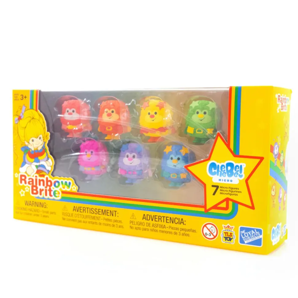 Rainbow Brite - Colour Sprite CheeBee! Micro 1.5" Set 7-Pack (2024 SDCC Exclusive)