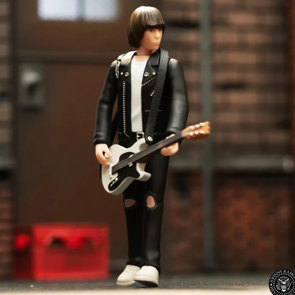Ramones - Johnny Ramone (White Shirt) ReAction 3.75" Action Figure