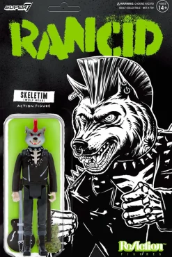 Rancid - Skeletim Wolf Head ReAction 3.75” Action Figure