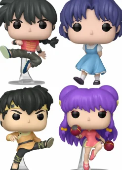 Ranma 1/2 - Ranma One-Half Pop! Vinyl Bundle (Set of 4)