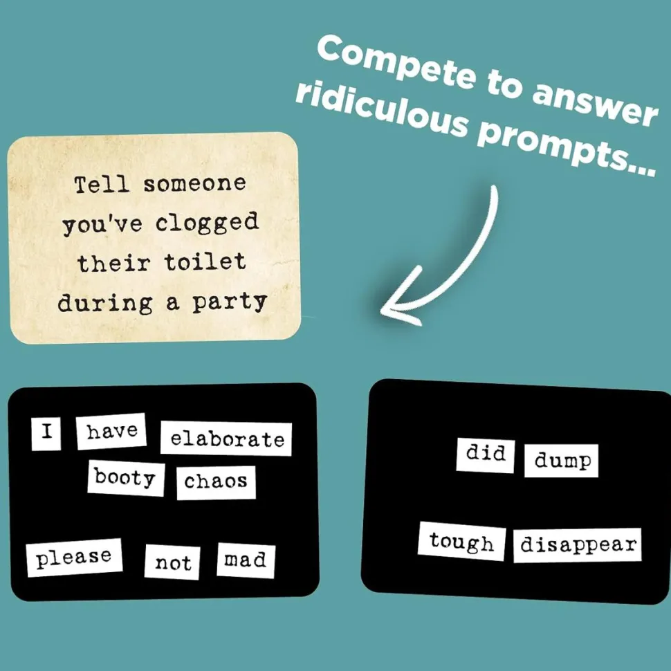 Ransom Notes - The Ridiculous Word Magnet Game
