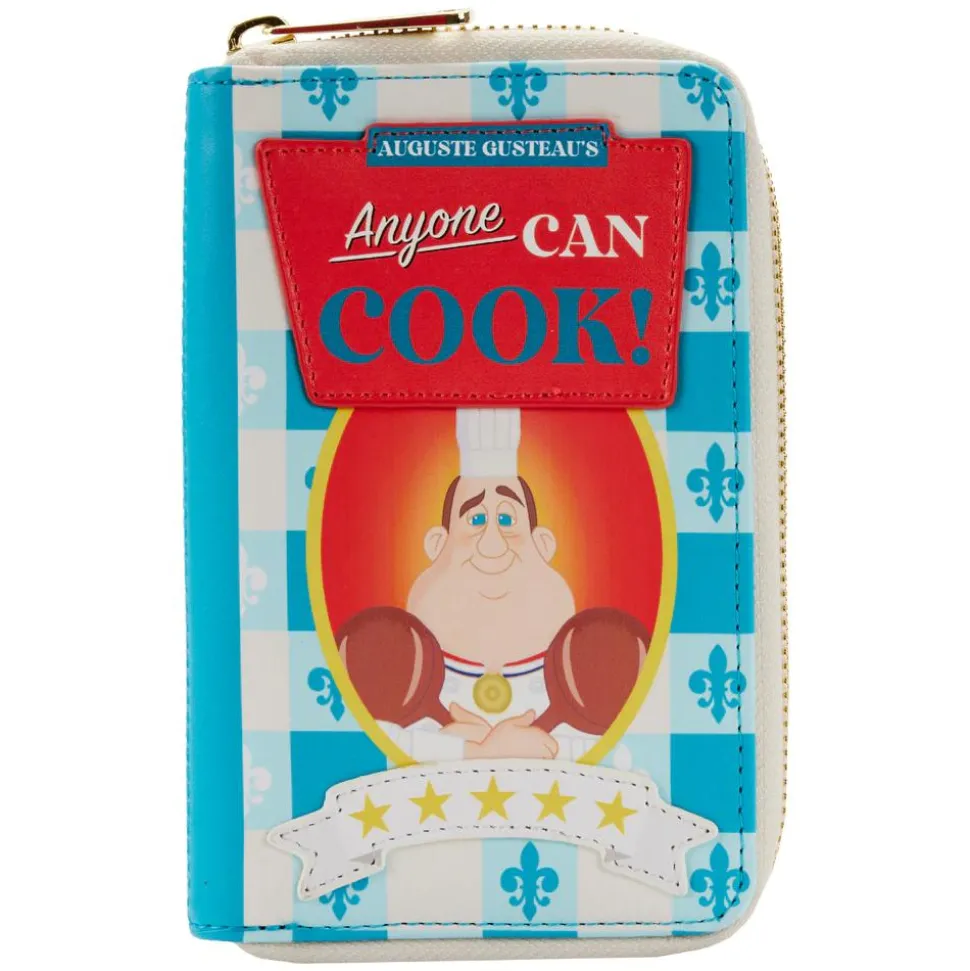 Ratatouille - Gusteau’s Cookbook 15th Anniversary 4” Faux Leather Zip-Around Wallet