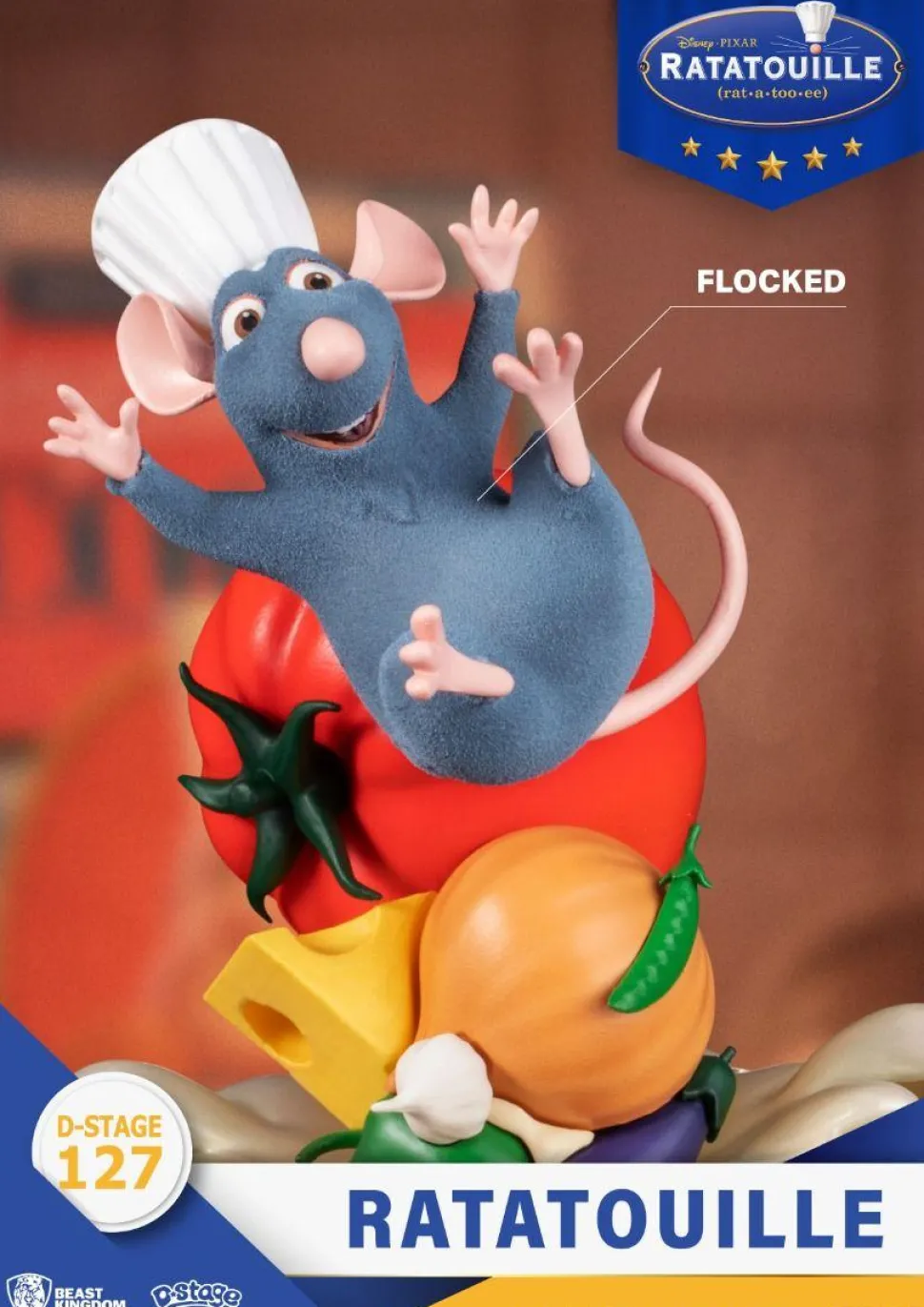 Ratatouille - Ratatouille D-Stage 6" Diorama Statue