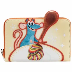Ratatouille - Ratatouille Dish 4” Faux Leather Zip-Around Wallet