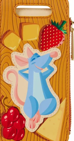 Ratatouille - Remy Grape & Strawberry 6" Faux Leather Card Holder
