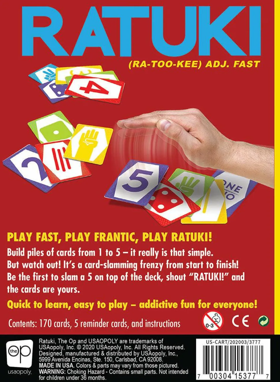 Ratuki - The Fast Flippin’ Quick Grabbin’ Card Game