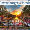 Ravensburger - Bicycles in Amsterdam 1000 Piece Jigsaw Puzzle