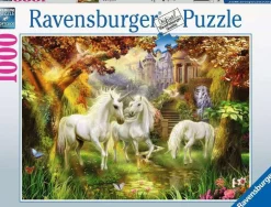 Ravensburger - Unicorns in the Forest by Jan Patrik Krasny 1000 Piece Jigsaw Puzzle