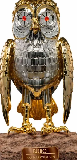 Ray Harryhausen - Bubo the Owl (Chrome Version) 12" Statue
