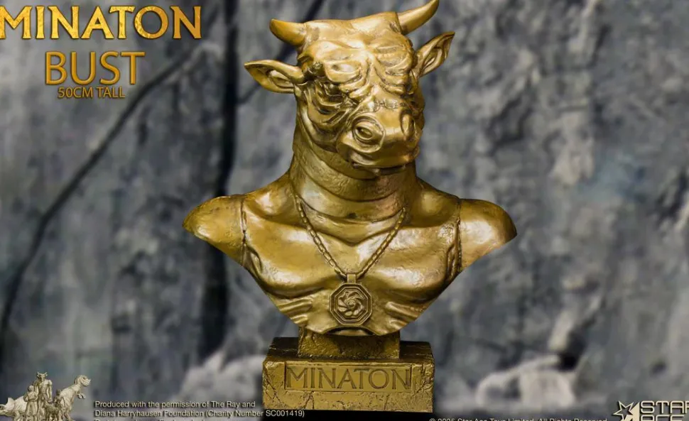 Ray Harryhausen - Minaton 19" Bust