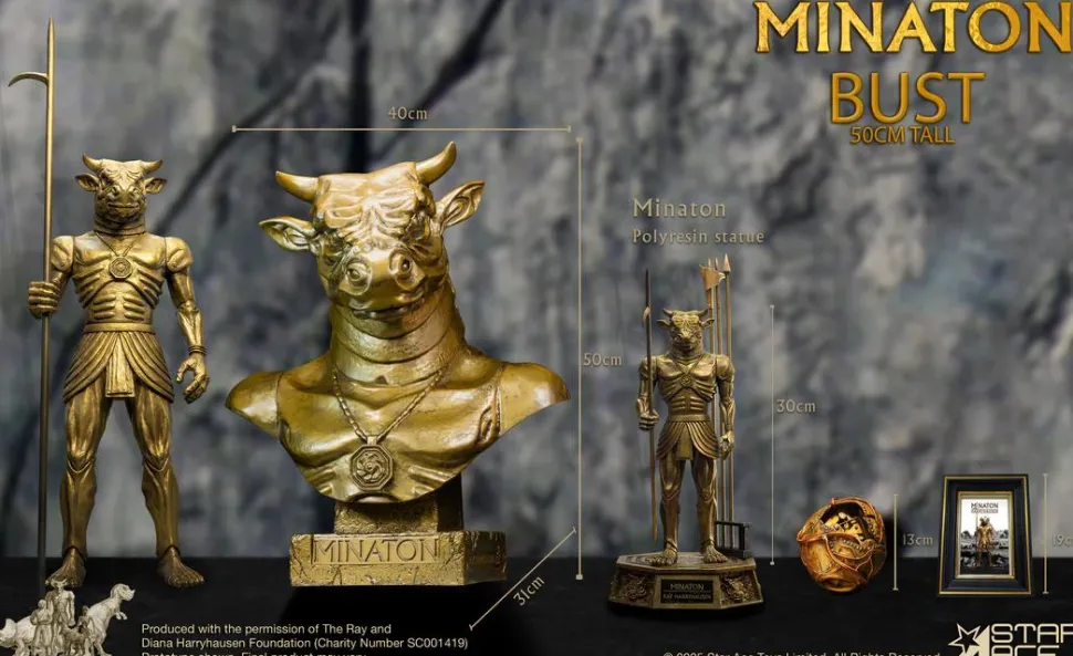 Ray Harryhausen - Minaton 19" Bust