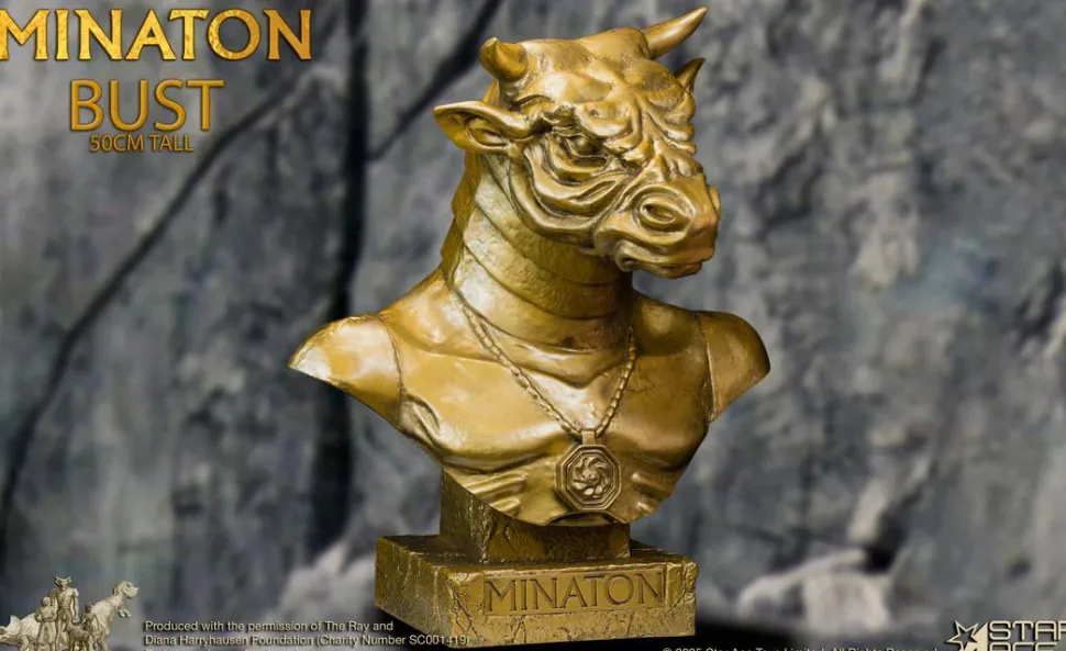 Ray Harryhausen - Minaton 19" Bust