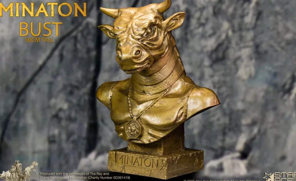 Ray Harryhausen - Minaton 19" Bust
