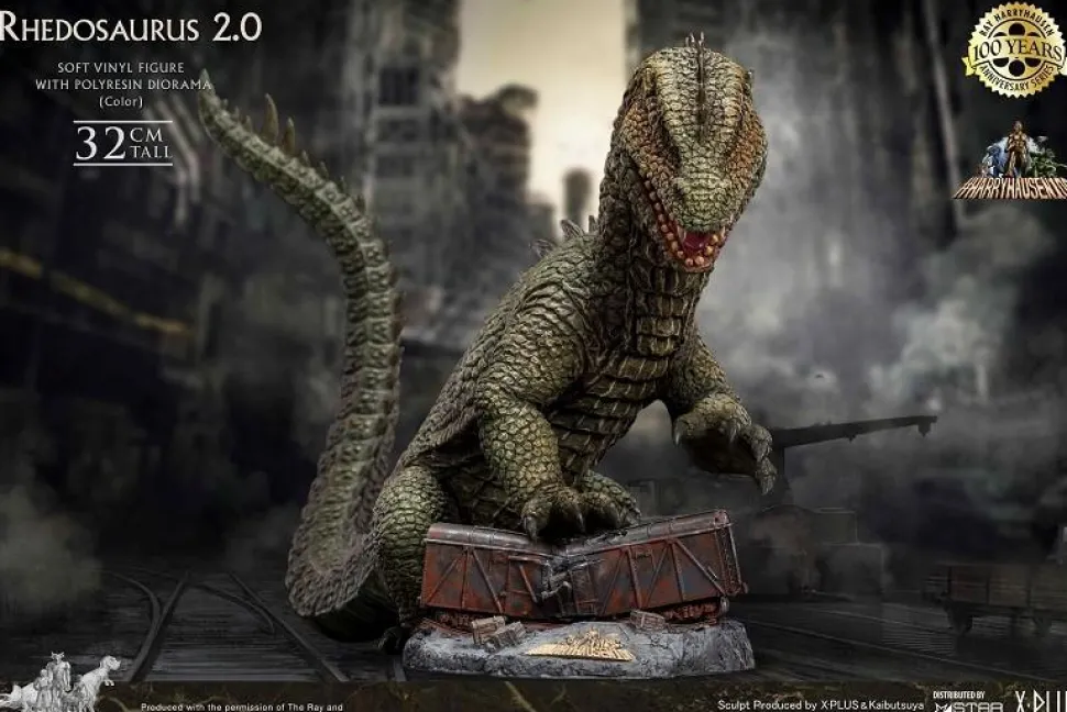 Ray Harryhausen - Rhedosaurus (2.0) 12” Statue Colour Version