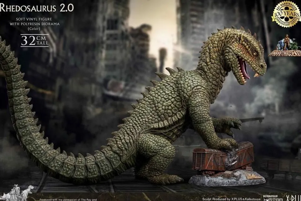 Ray Harryhausen - Rhedosaurus (2.0) 12” Statue Colour Version