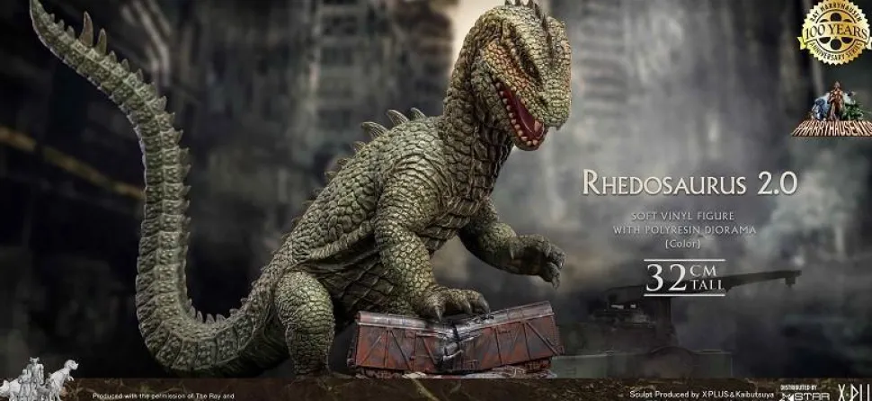 Ray Harryhausen - Rhedosaurus (2.0) 12” Statue Colour Version