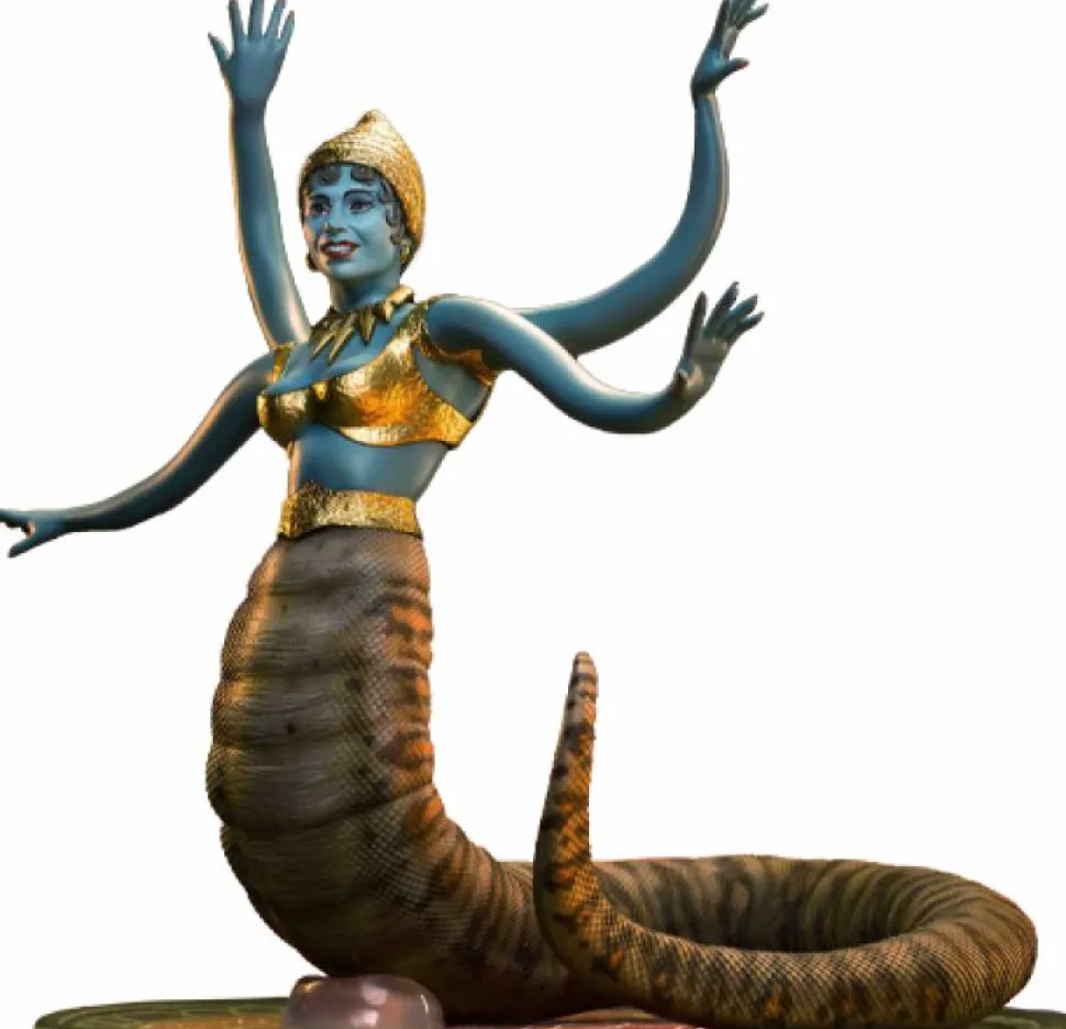 Ray Harryhausen - Snake Woman (Naga) Deluxe 12” Statue