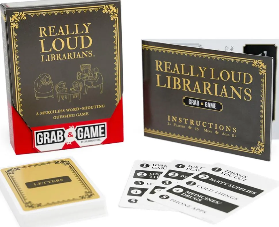 Really Loud Librarians - Grab & Game Edition Card Game