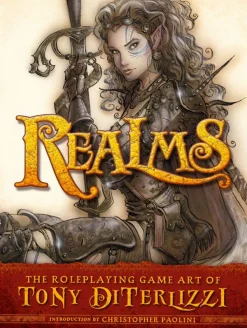 Realms: The Roleplaying Game - The Art of Tony DiTerlizzi Limited Edition Hard Cover Book