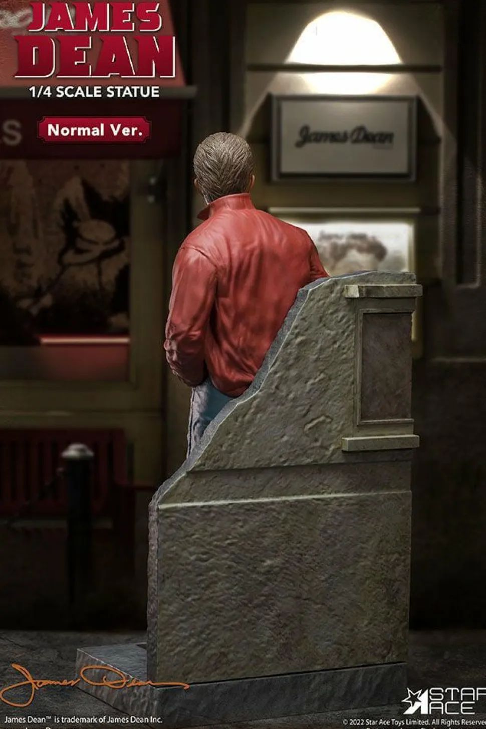 Rebel Without a Cause (1955) - James Dean as Jim Stark 1/4 Scale Statue