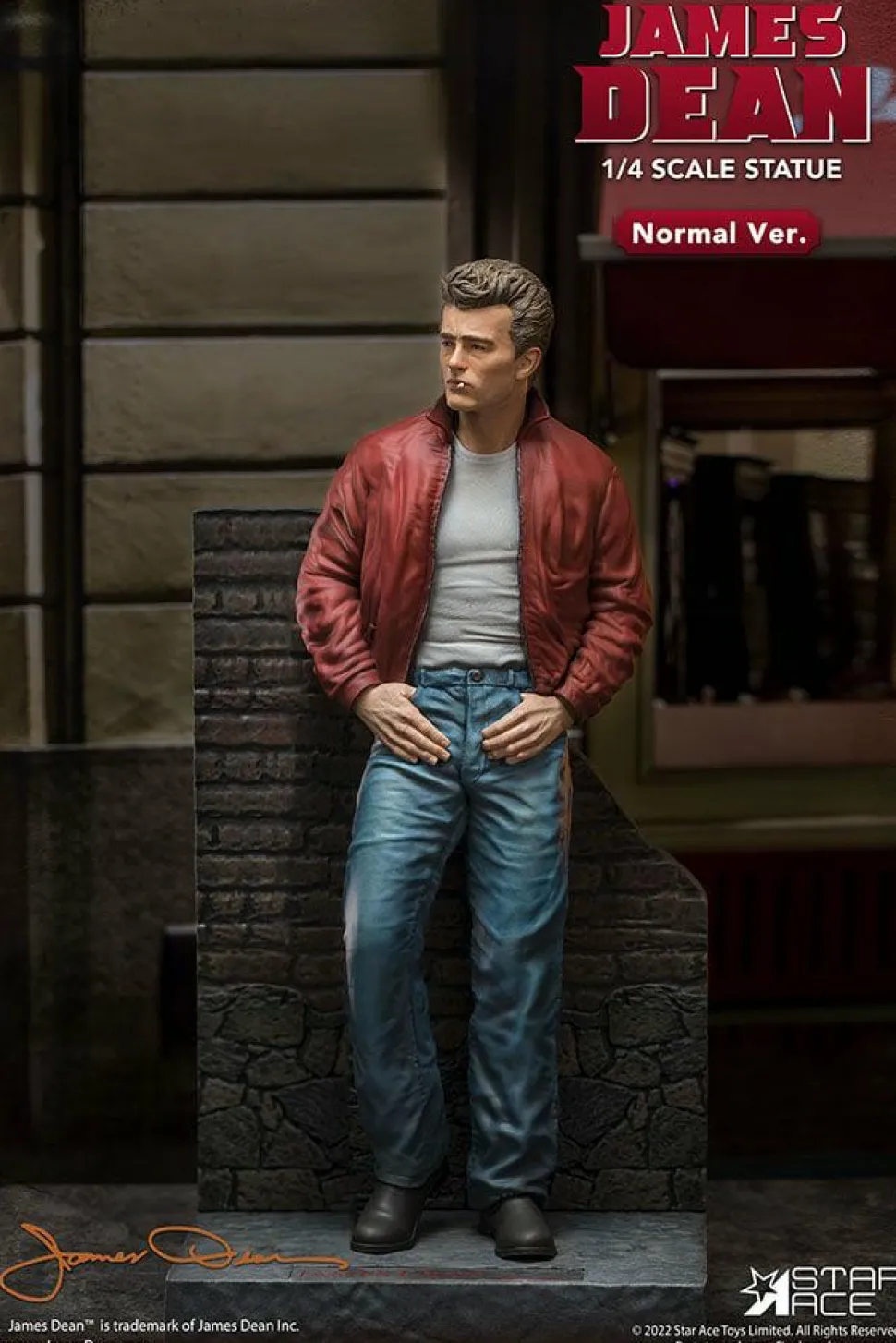Rebel Without a Cause (1955) - James Dean as Jim Stark 1/4 Scale Statue