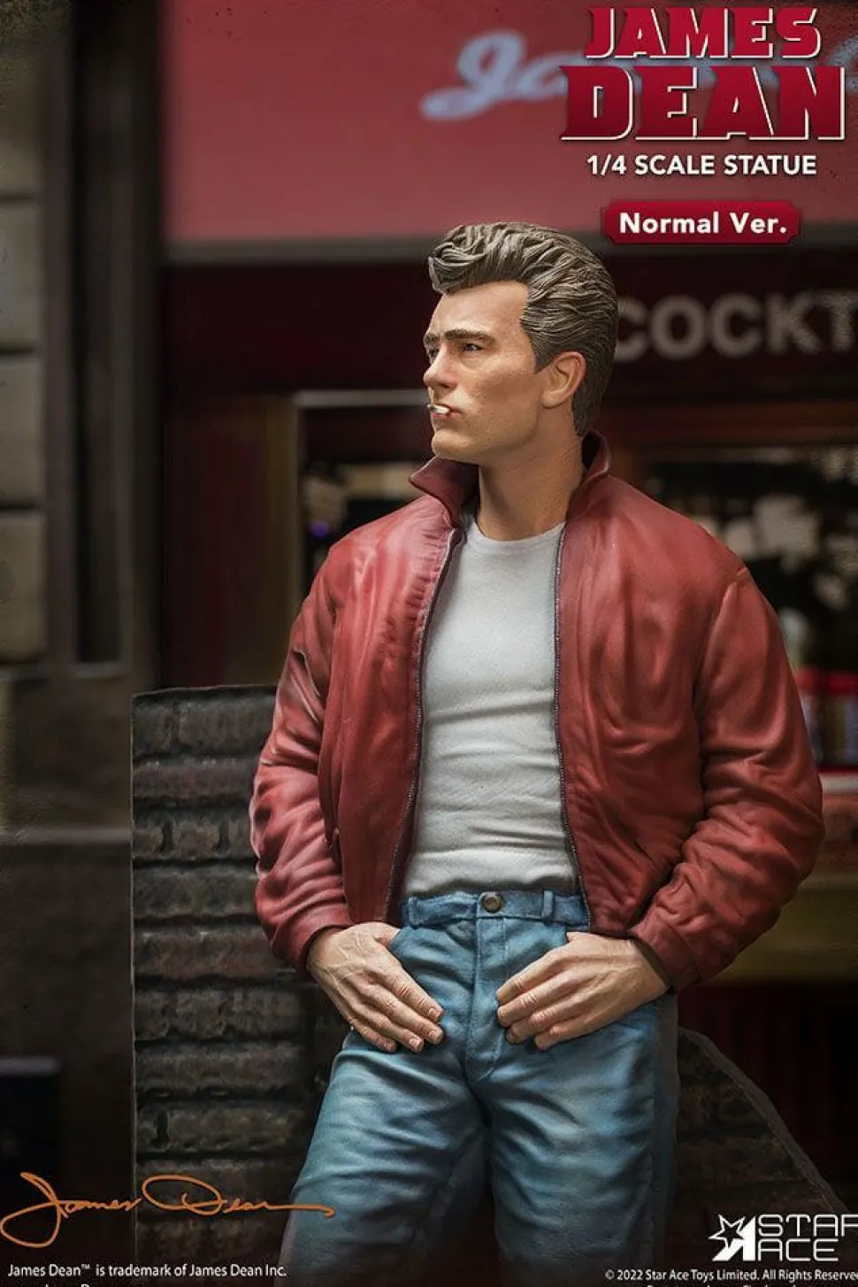Rebel Without a Cause (1955) - James Dean as Jim Stark 1/4 Scale Statue