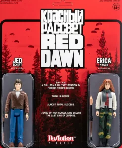 Red Dawn (1984) - Jed Eckert & Erica Mason ReAction 3.75” Action Figure 2-Pack