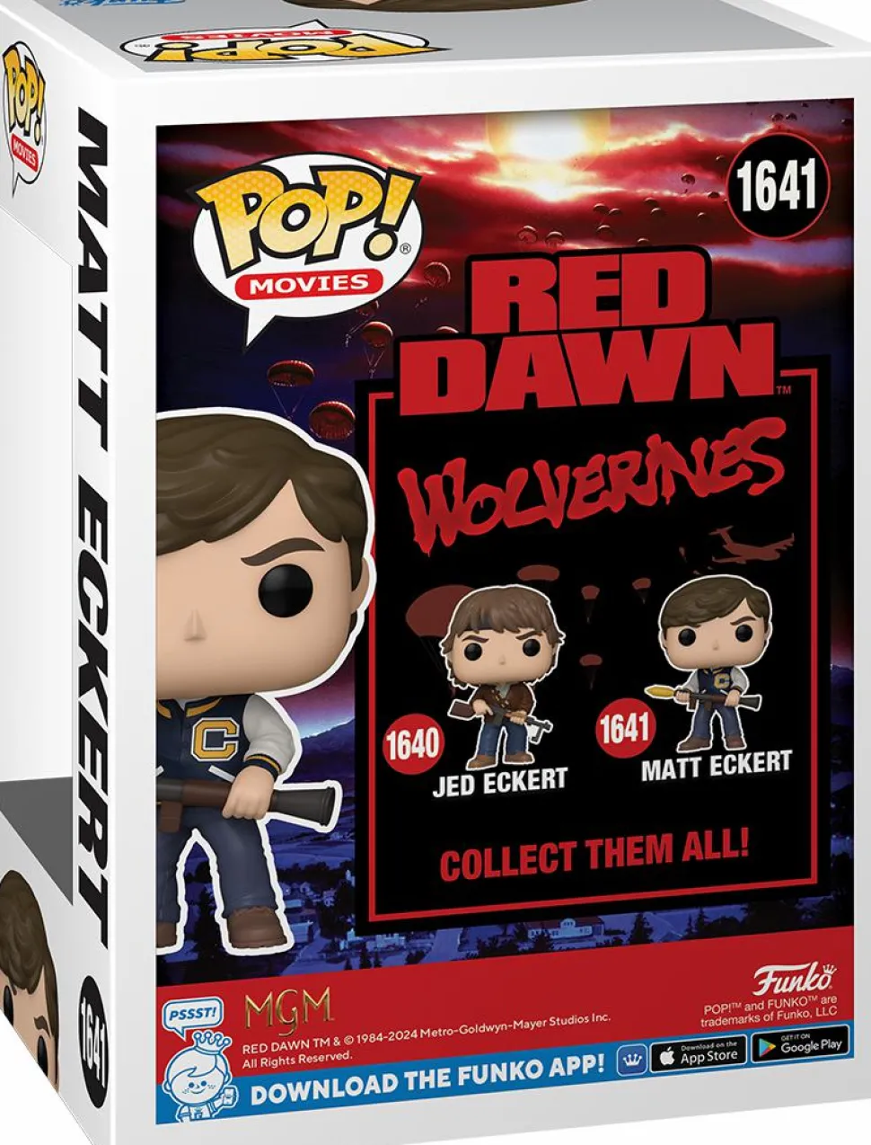 Red Dawn - Matt Eckert Pop! Vinyl Figure