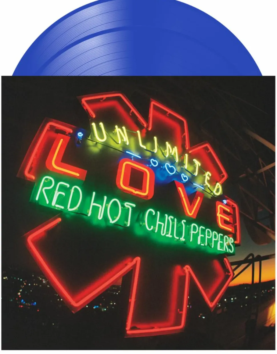Red Hot Chili Peppers - Unlimited Love 2xLP Vinyl Record (Translucent Blue Coloured Vinyl)