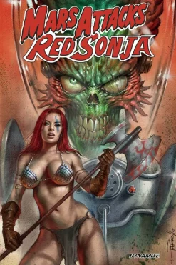 Red Sonja - Mars Attacks / Red Sonja Trade Paperback Book