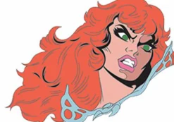 Red Sonja - Red Sonja by Frank Thorn Enamel Pin