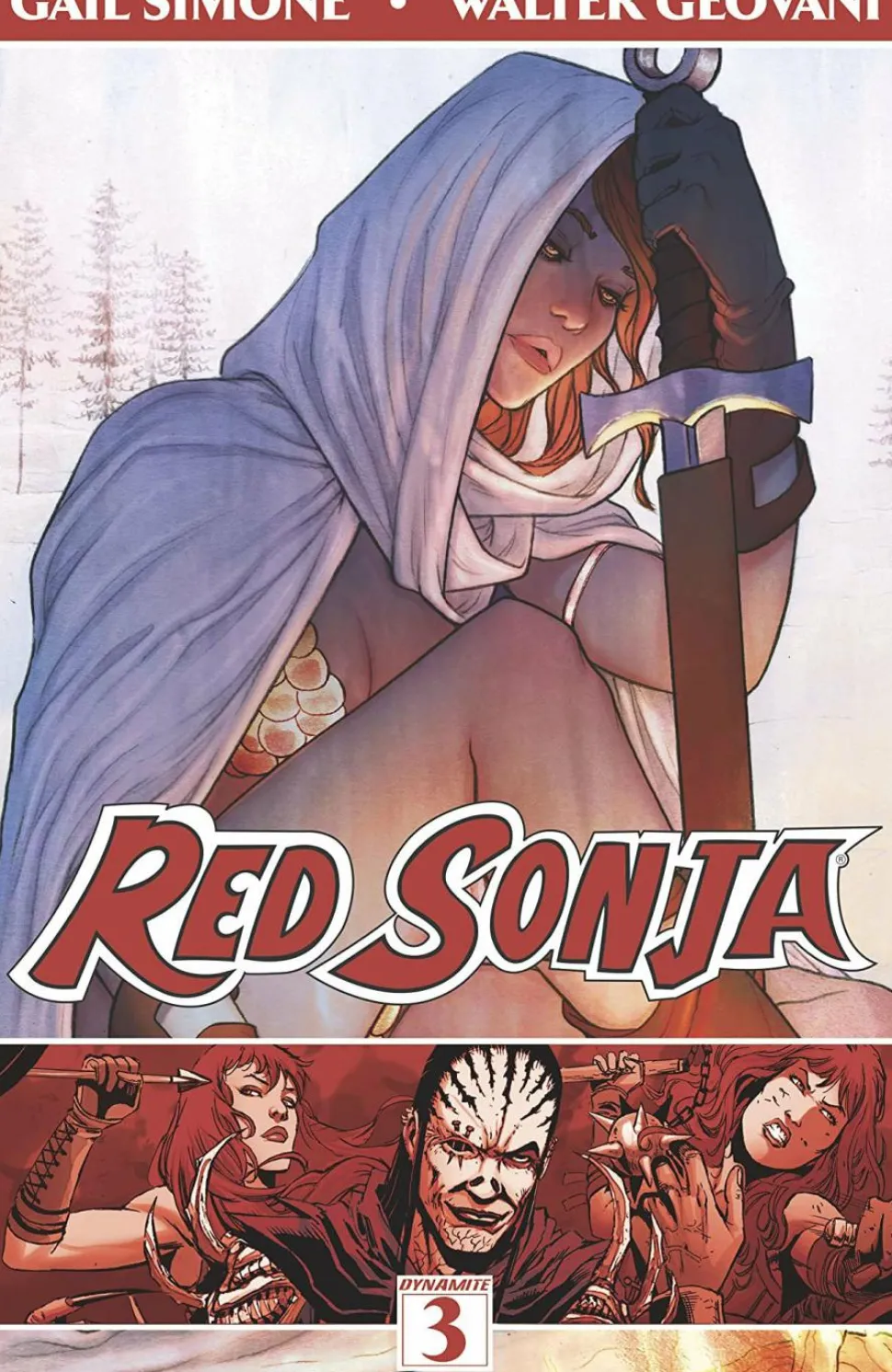 Red Sonja - Red Sonja by Gail Simone Volume 03 The Forgiving of Monsters Trade Paperback Book