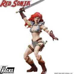 Red Sonja - Red Sonja 50th Anniversary Epic H.A.C.K.S. 1/12th Scale Action Figure