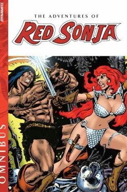 Red Sonja - The Adventures of Red Sonja Omnibus Hardcover Book