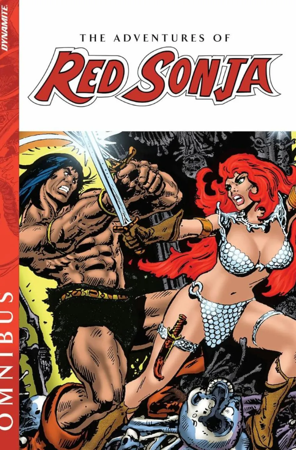 Red Sonja - The Adventures of Red Sonja Omnibus Hardcover Book
