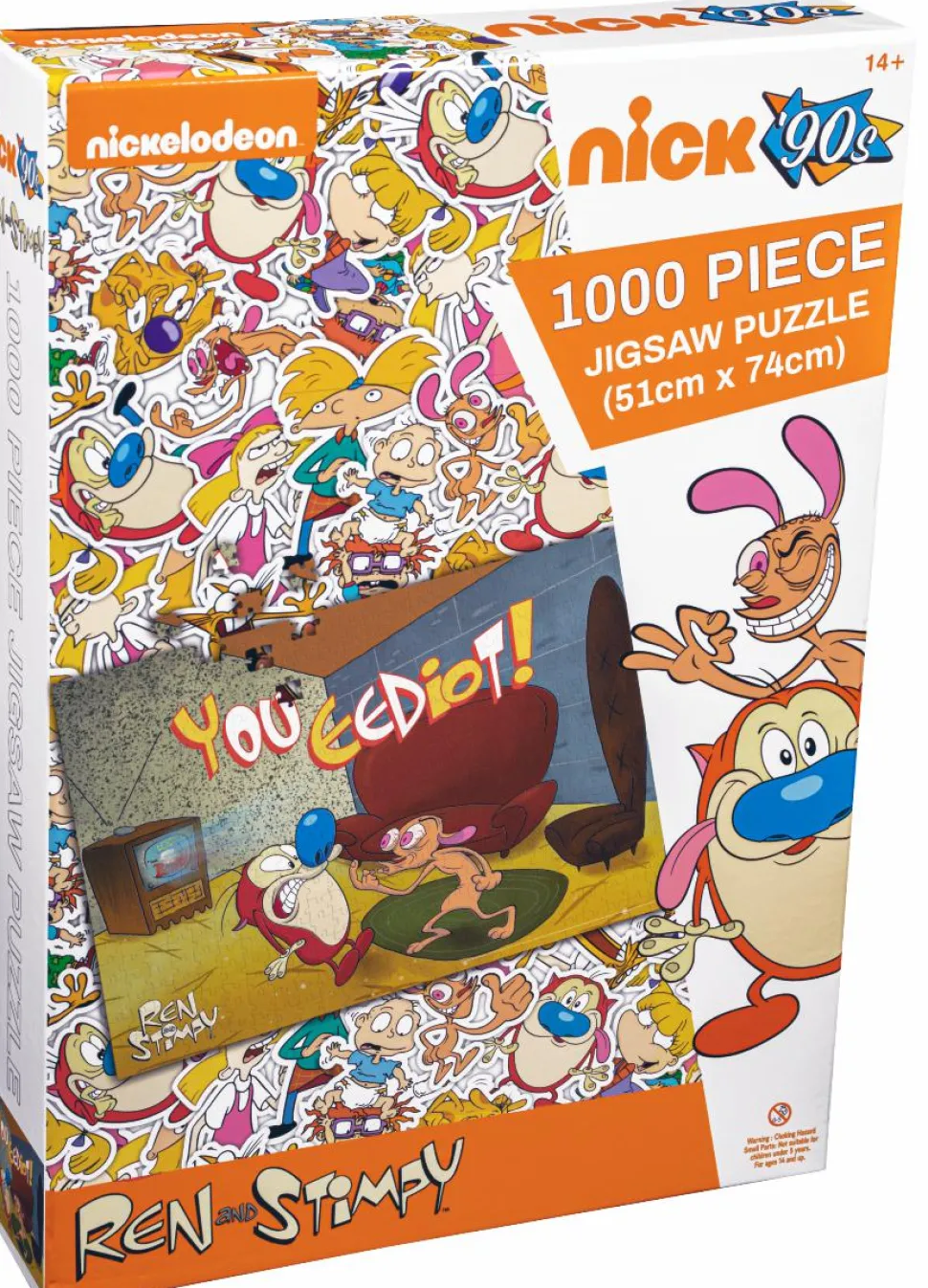 Ren & Stimpy - You Eediot Jigsaw Puzzle (1000 Piece)