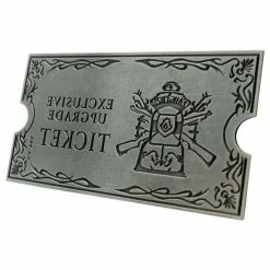 Resident Evil 4 - Exclusive Upgrade Ticket Limited Edition Metal Replica