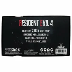Resident Evil 4 - Exclusive Upgrade Ticket Limited Edition Metal Replica