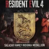 Resident Evil 4 - Salazar Family Insignia Limited Edition Metal Medallion