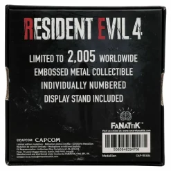 Resident Evil 4 - Salazar Family Insignia Limited Edition Metal Medallion