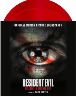 Resident Evil: Welcome to Raccoon City - Original Motion Picture Soundtrack by Mark Korven 2xLP Vinyl Record (Translucent Red Coloured Vinyl)