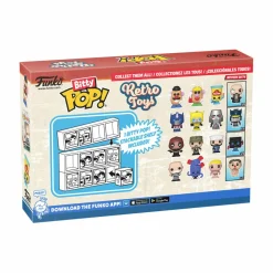 Retro Toys - Mr. Monopoly, Barrel of Monkeys, Stretch Armstrong & Mystery Bitty Pop! Vinyl Figure 4-Pack