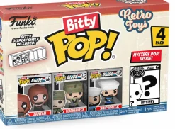 Retro Toys - Zartan, Leatherneck, Shipwreck & Mystery Bitty Pop! Vinyl Figure 4-Pack