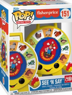 Retro Toys: Fisher-Price - See n' Say Pop! Vinyl Figure