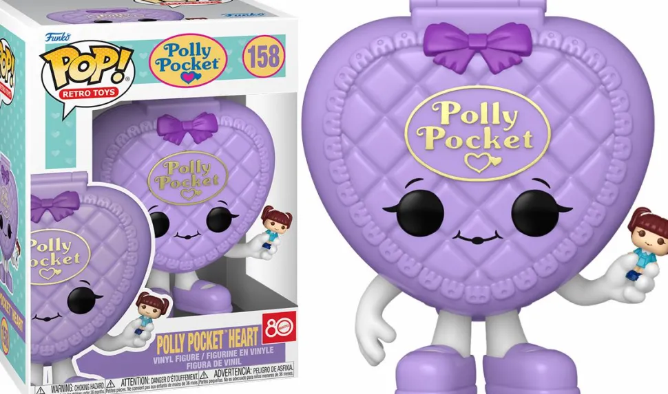 Retro Toys: Polly Pocket - Polly Pocket Heart Pop! Vinyl Figure