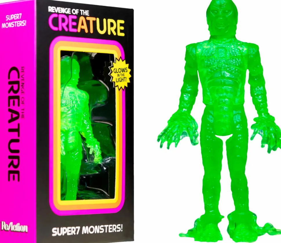 Revenge of the Creature (1955) - The Creature Luminators ReAction 3.75” Action Figure