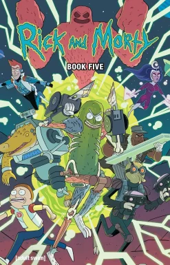 Rick and Morty - Book Five Deluxe Edition Hardcover Book