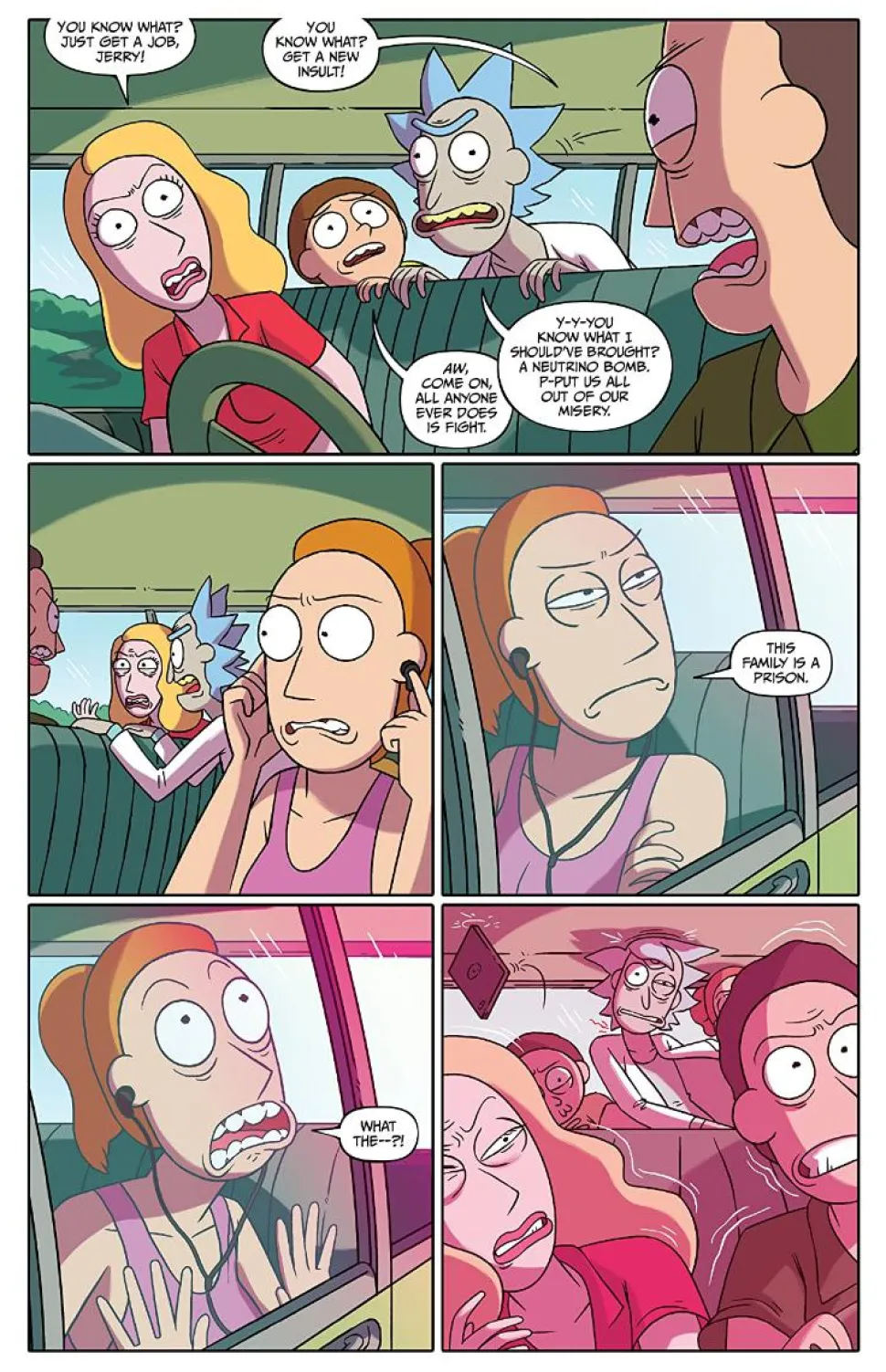 Rick and Morty - Book Five Deluxe Edition Hardcover Book
