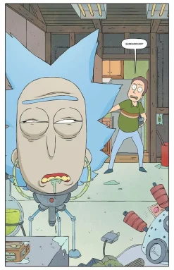 Rick and Morty - Book Two Deluxe Edition Hardcover Book (INT SALES ONLY)